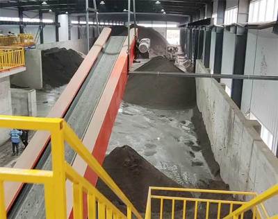 新安年产10万吨垃圾焚烧炉渣项目现场